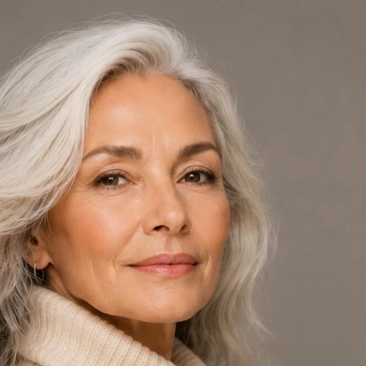 Luxura model portrait highlighting the eye contour