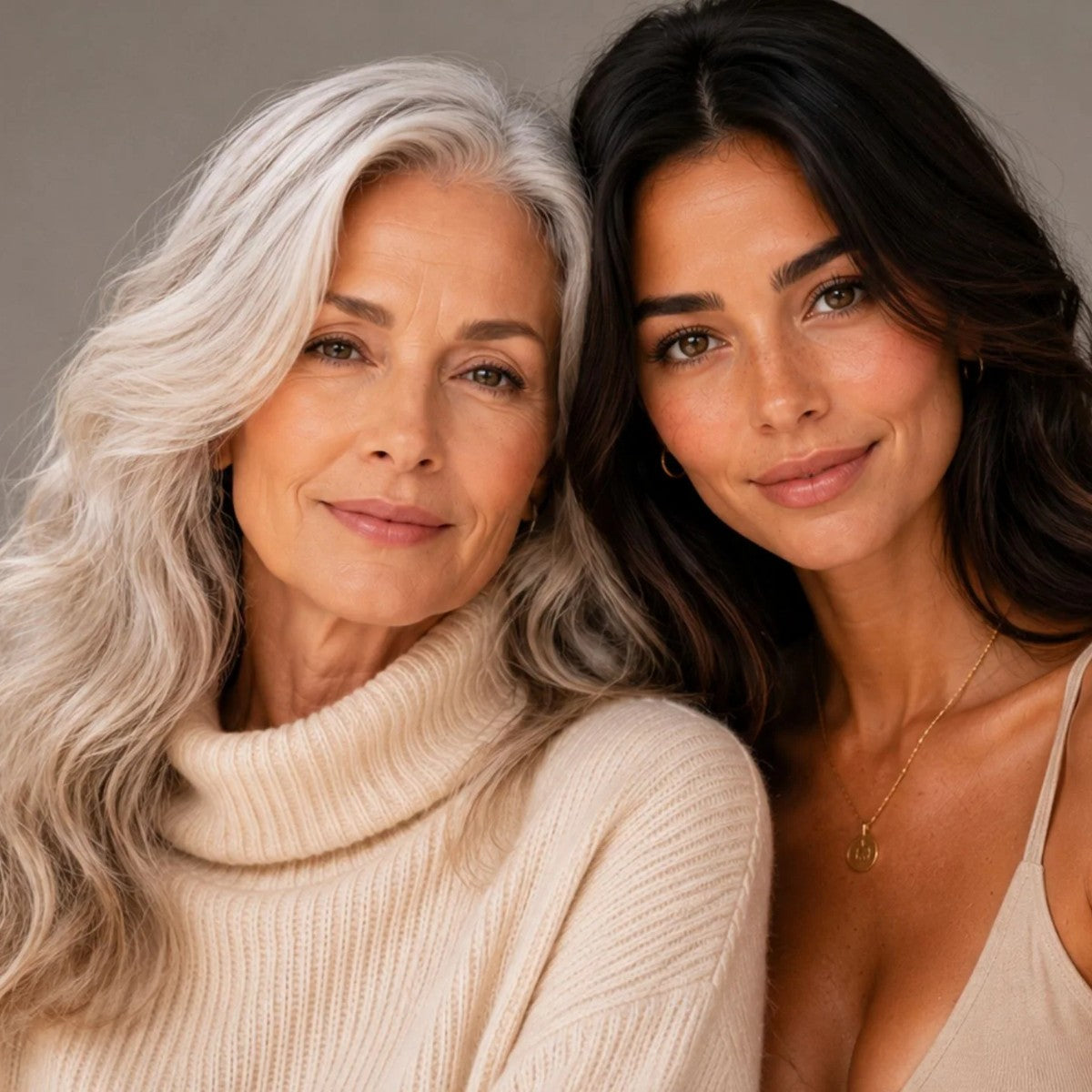 Luxura models with healthy, glossy hair