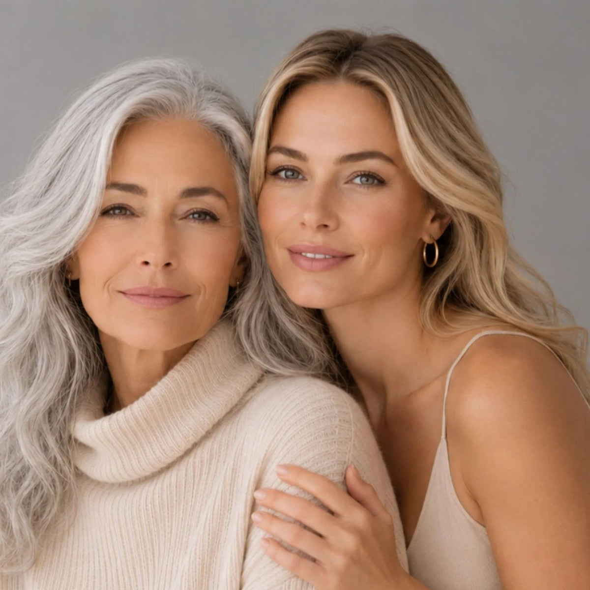 Two Luxura models with renewed, radiant skin